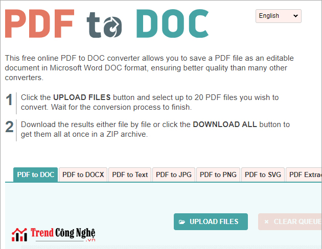 cách chuyển file pdf sang word trên máy tính bằng pdf to doc