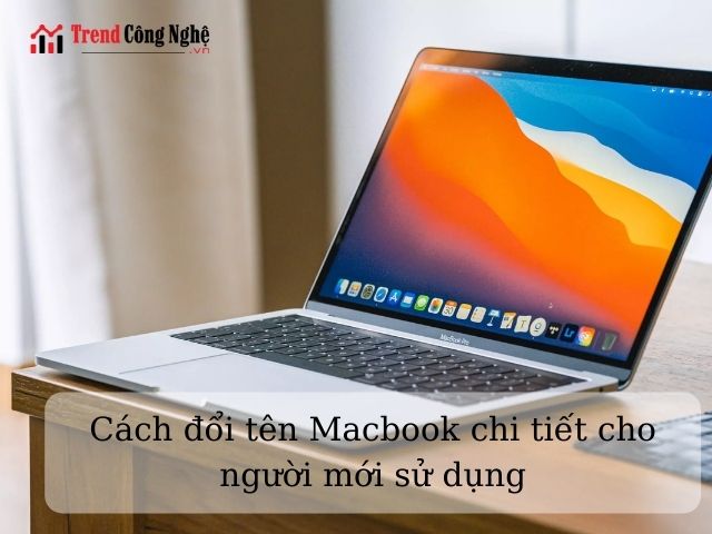 đổi tên macbook