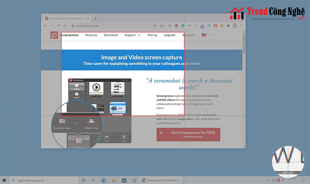 phần mềm chụp màn hình máy tính Screenpresso