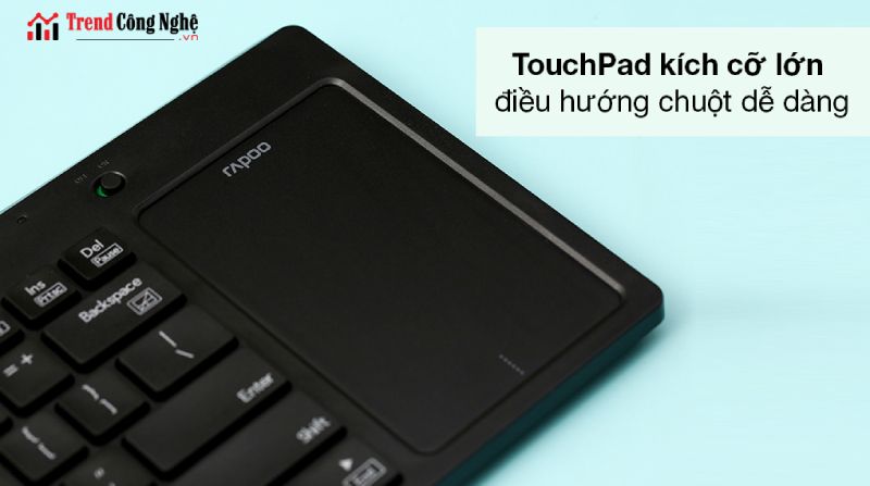 bàn phím không dây Touchpad Rapoo K2800