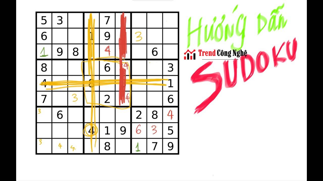 Hướng dẫn chơi sudoku cụ thể cho người mới bắt đầu