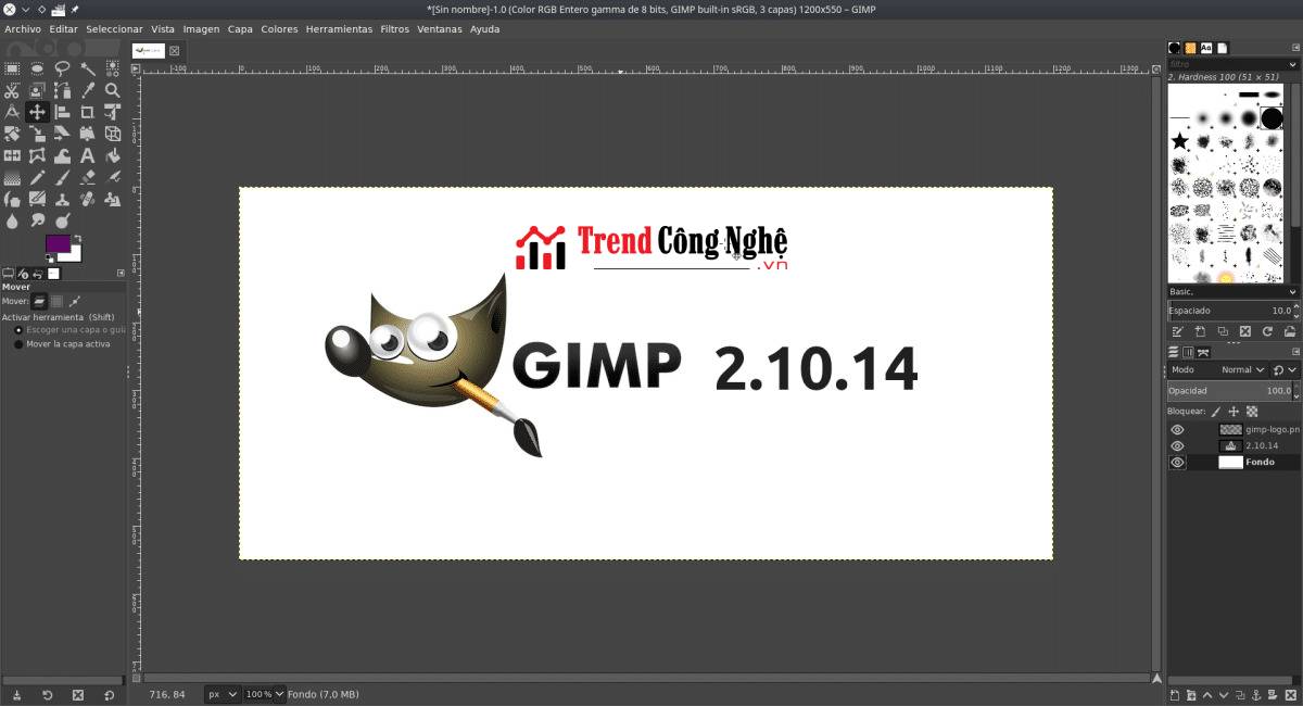 phần mềm tạo ảnh đẹp GIMP