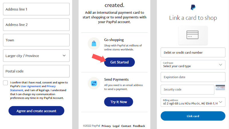 cách tạo tài khoản Paypal không cần thẻ visa